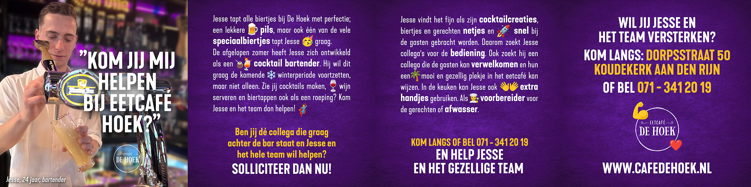 De Hoek - werving SERIE Winter 2023 - social